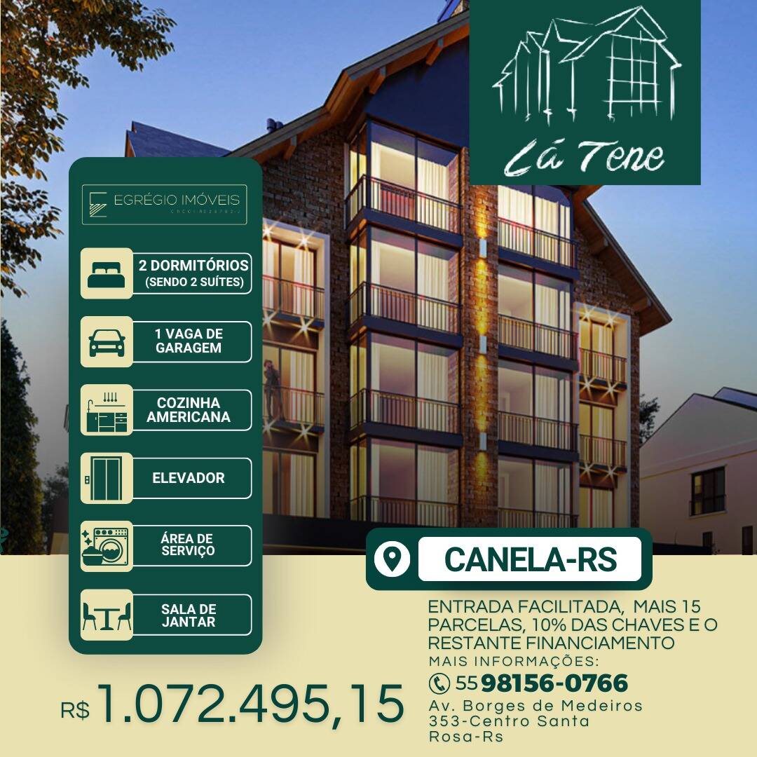 #87 - Apartamento para Venda em Canela - RS